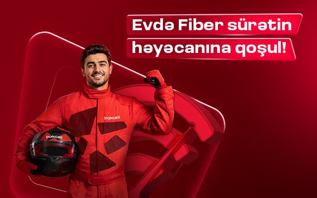 Evdə fiber sürətin həyəcanına qoşul! Evdə fiber sürətin həyəcanına qoşul!