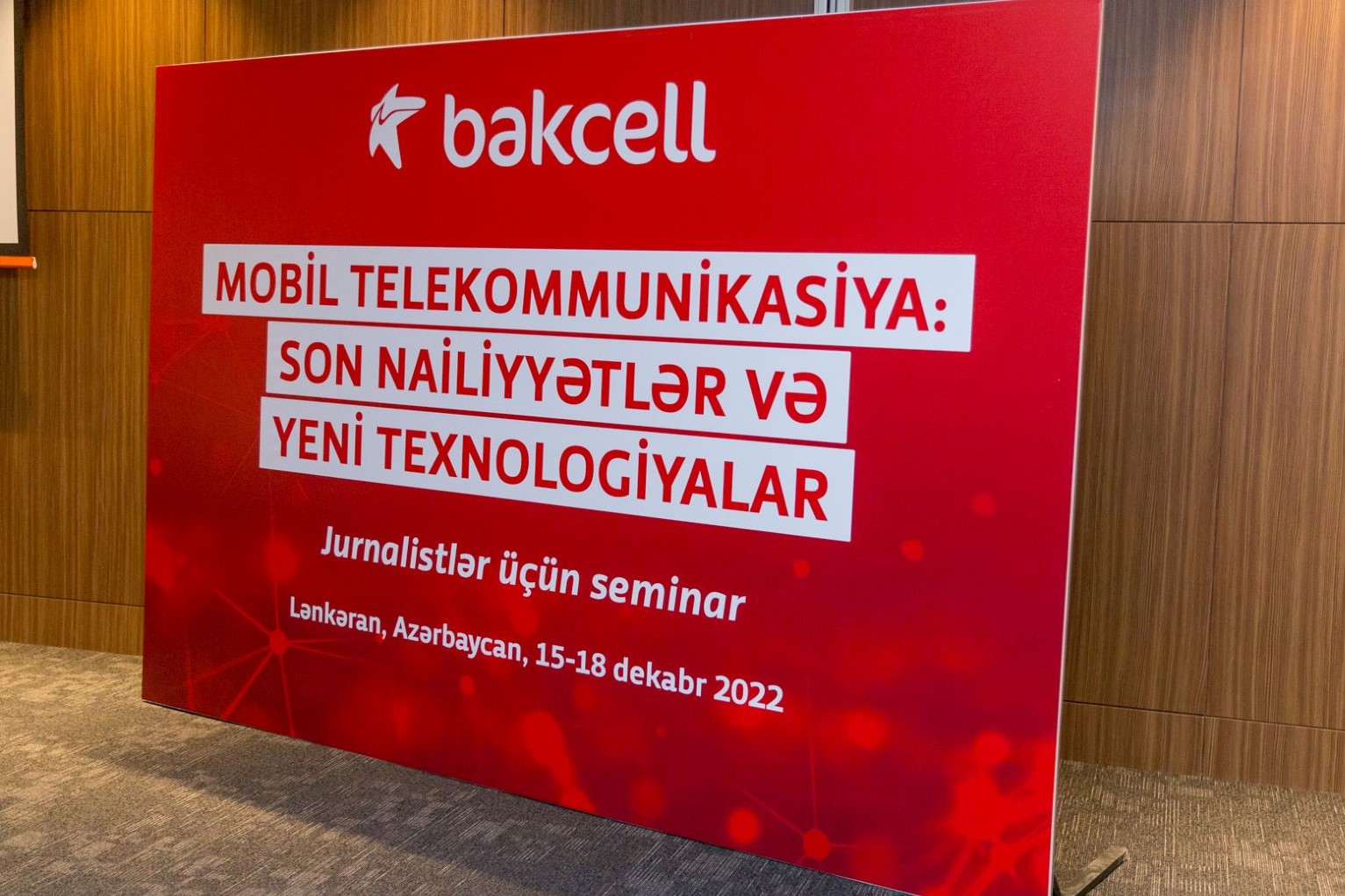 Bakcell organized yet another seminar for journalists